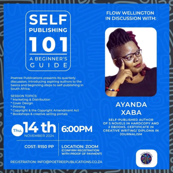 Self Publishing 101: A beginner's guide with Ayanda Xaba